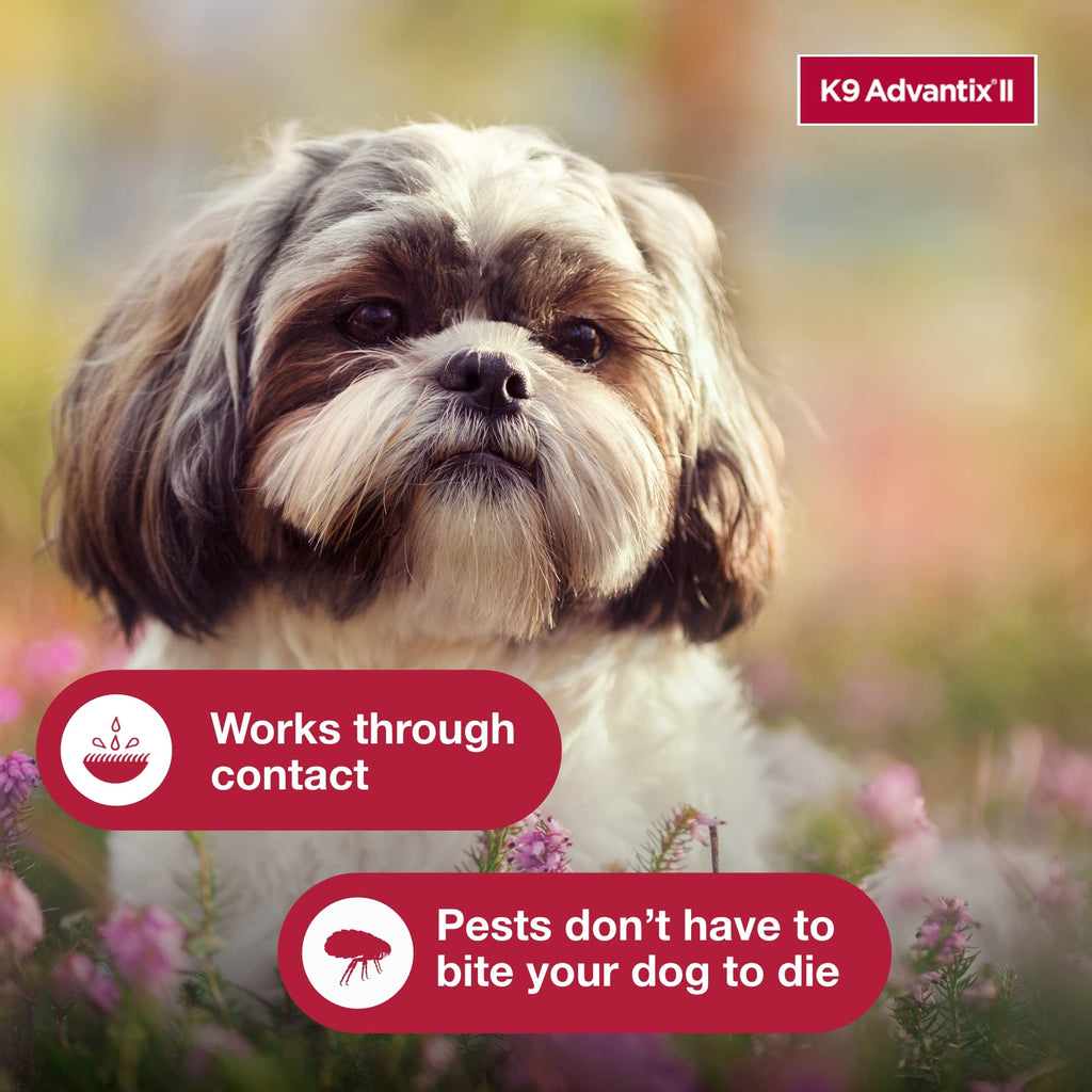 Flea, Tick & Mosquito Treatment & Prevention for Dogs 4-10 lbs M4676