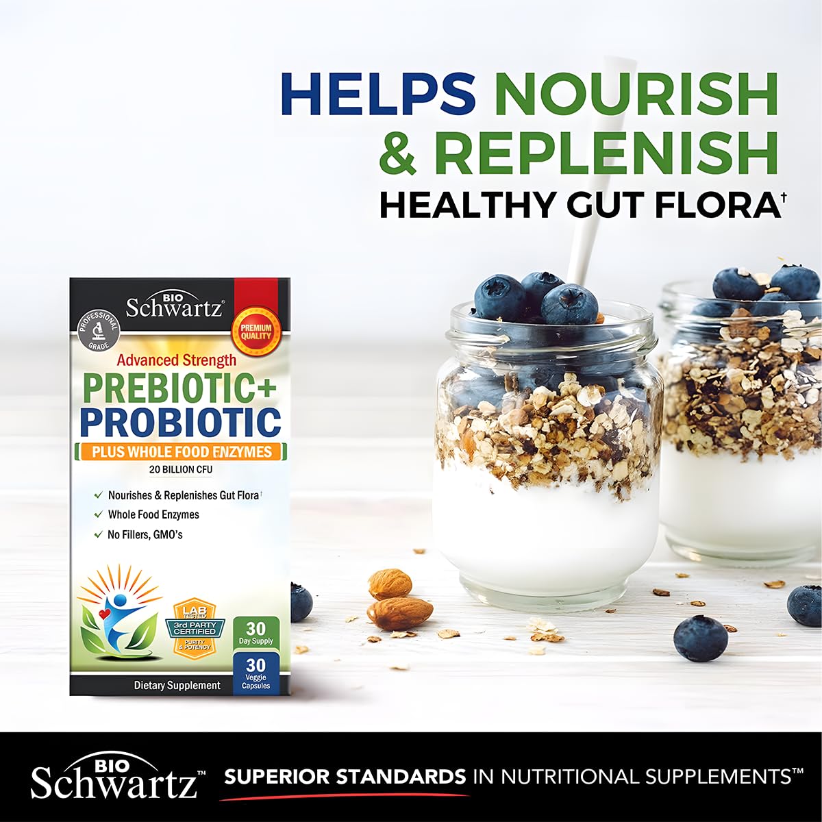 Prebiotics & Probiotics 30 Capsules N79192