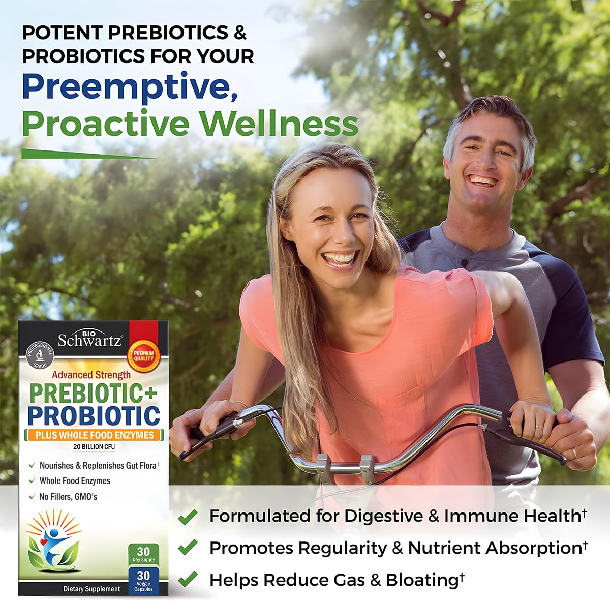 Prebiotics & Probiotics 30 Capsules N79192