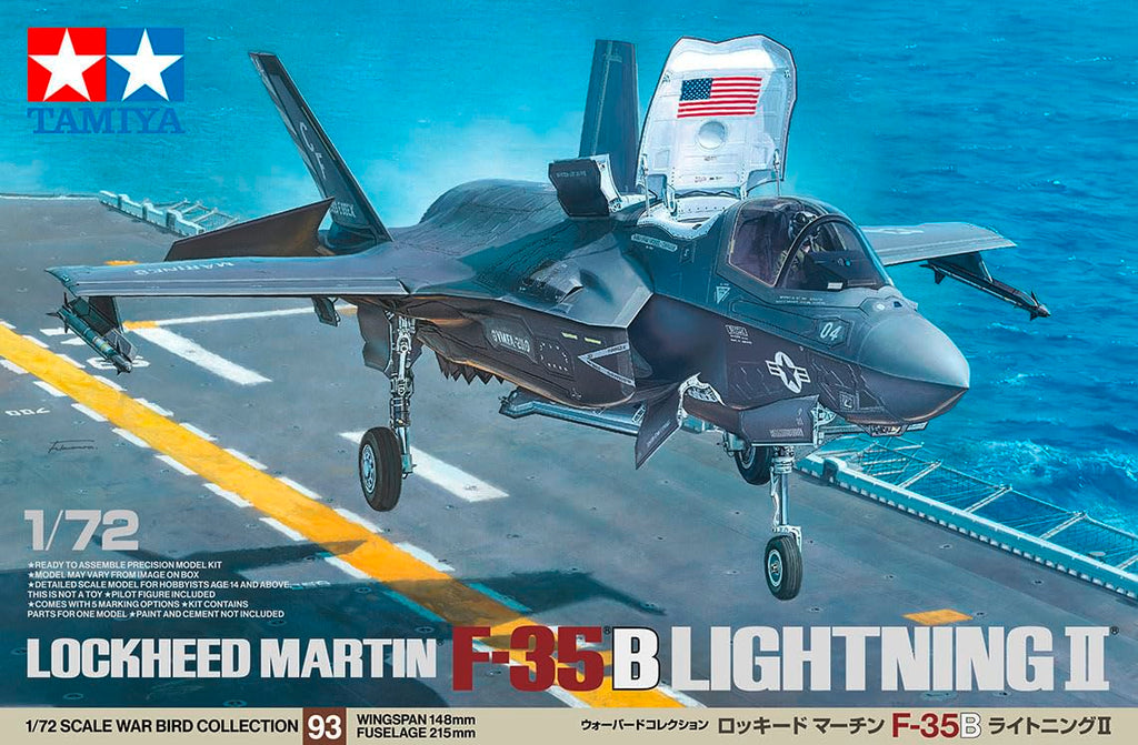 1:72 F-35B Lightning II Plastic Model Kit W7674