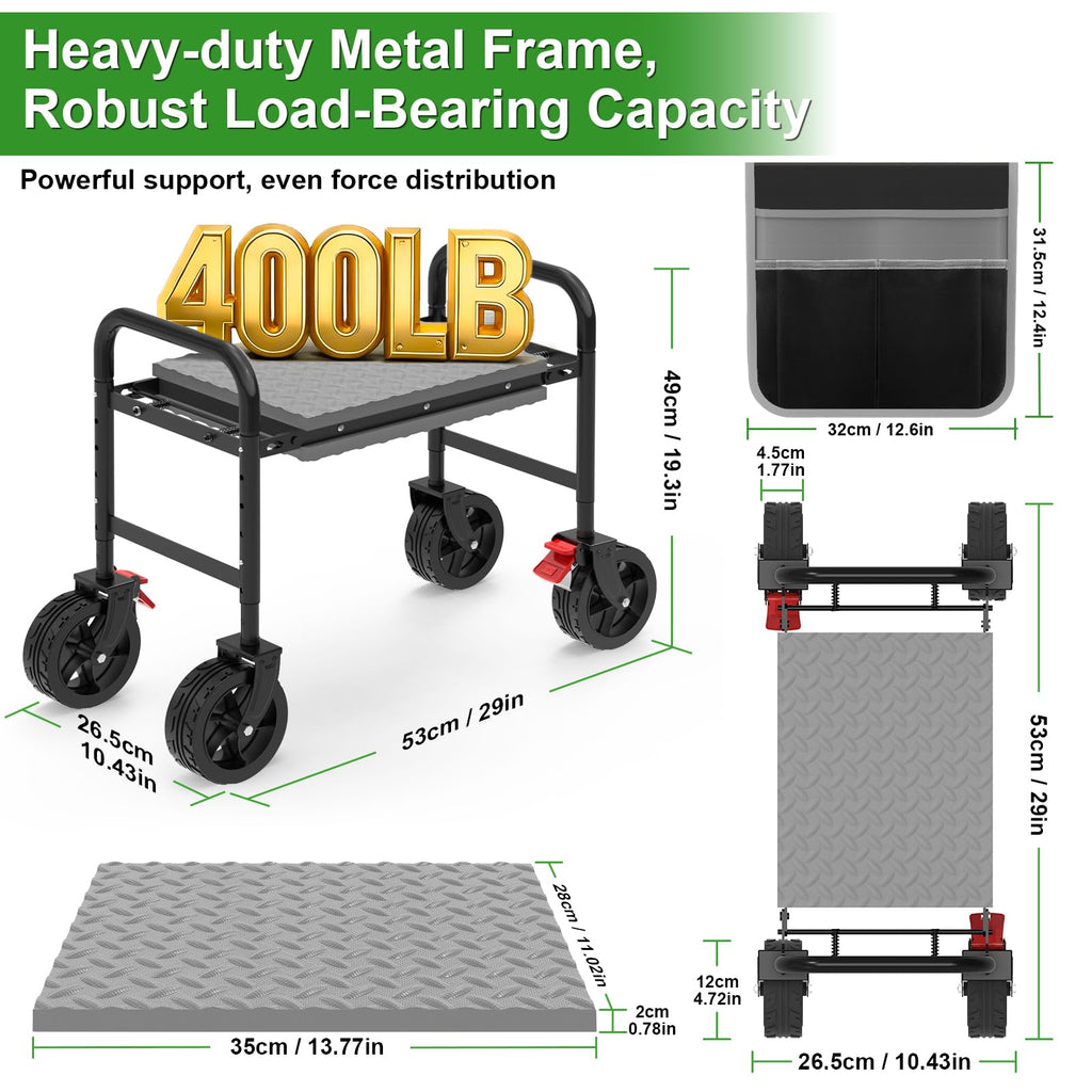 Rolling Garden Kneeler and Seat V72630