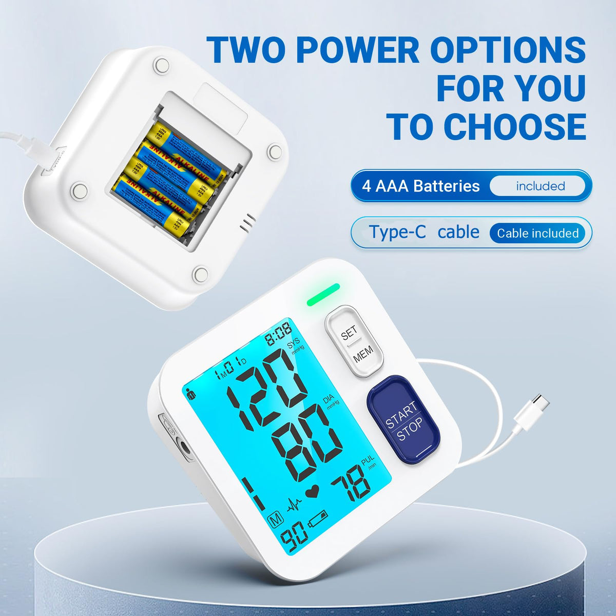 Blood Pressure Monitors with Extra Large Cuffs L72117