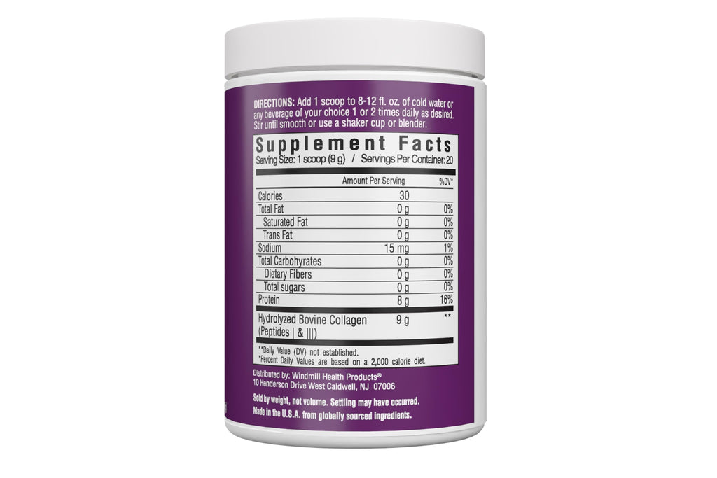 Collagen Peptides Powder Unflavored 20 Servings Z771