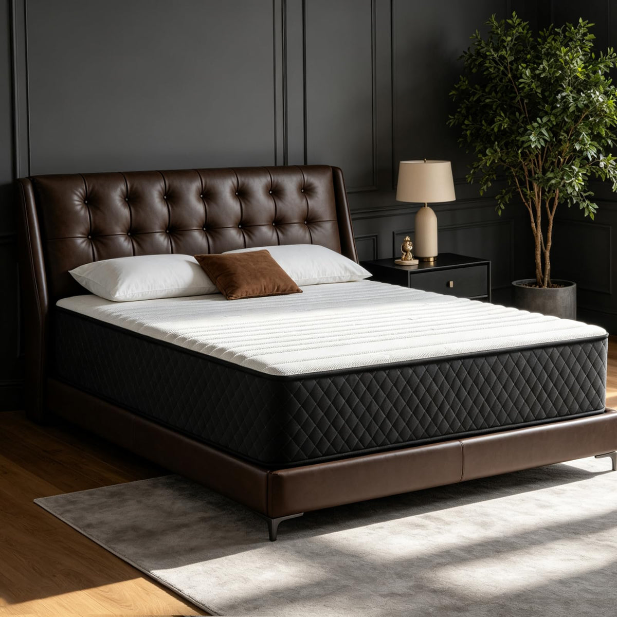 Full Size 12 Inch Hybrid Mattress B8017