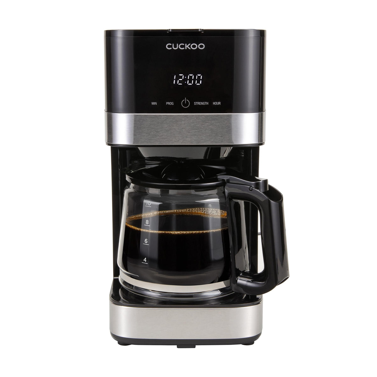 10-Cup Programmable Drip Coffee Maker with Glass Pot V781