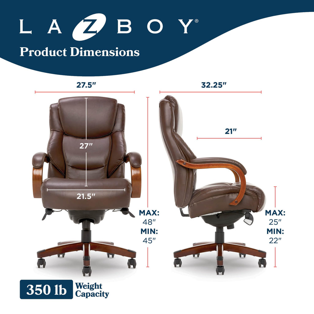 Big and Tall Leather Executive Office Chair T85740