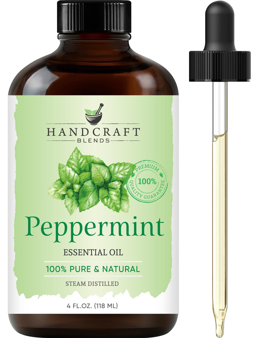 Lemon Peppermint Lavender Essential Oil Set 4 Fl. Oz C4071