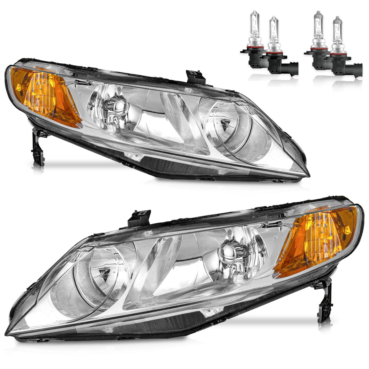 Headlights for Honda Civic 4-Door T1100