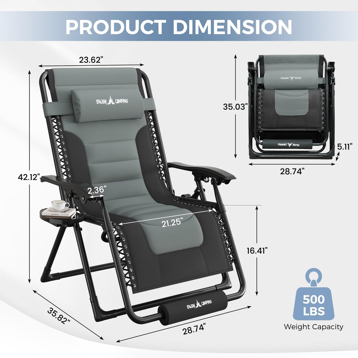 Oversized Zero Gravity Chair L753