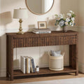 47" Fluted Console Table with Drawers Z894185