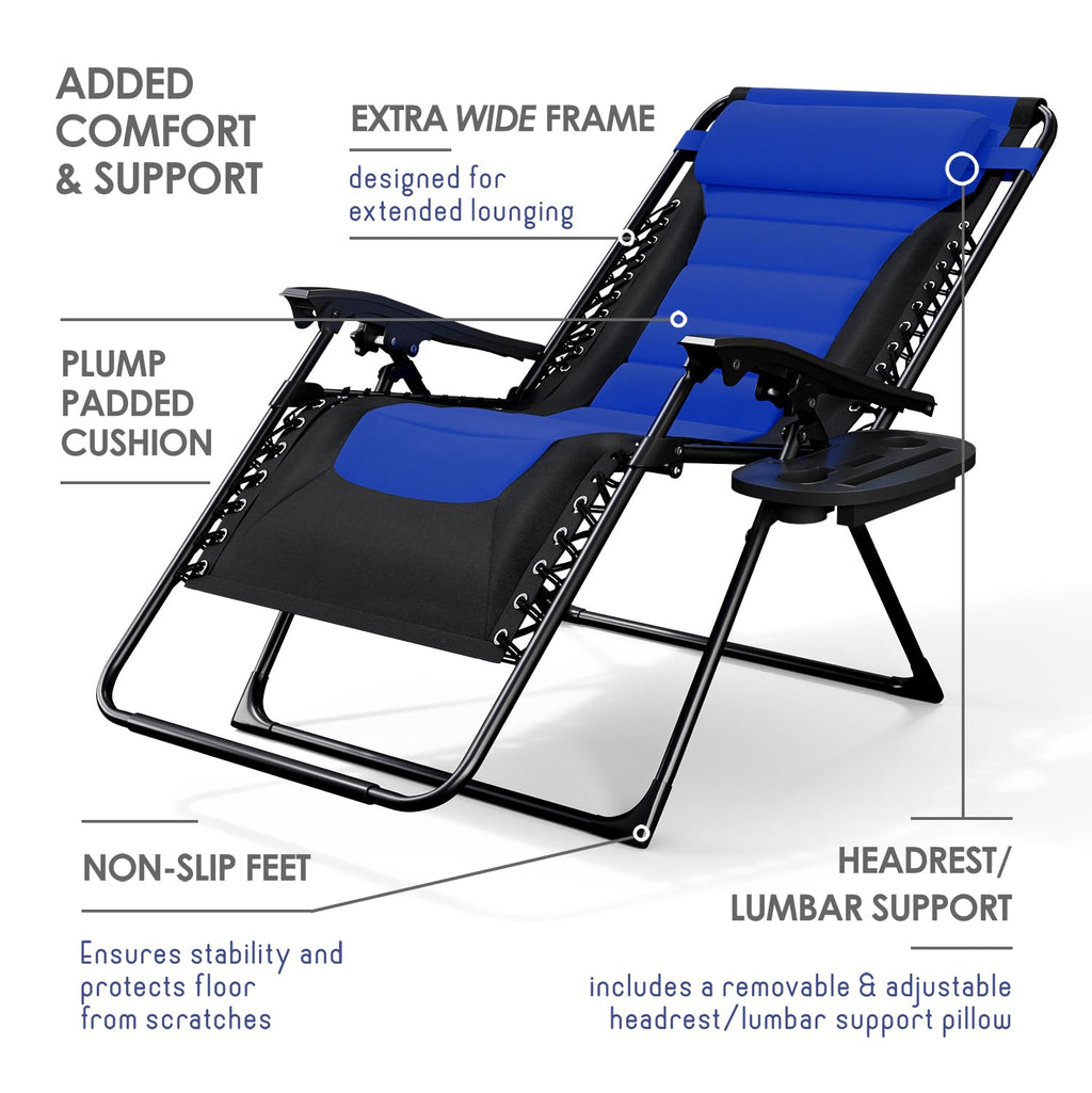 Oversized Zero Gravity Chair Set of 2 M640248