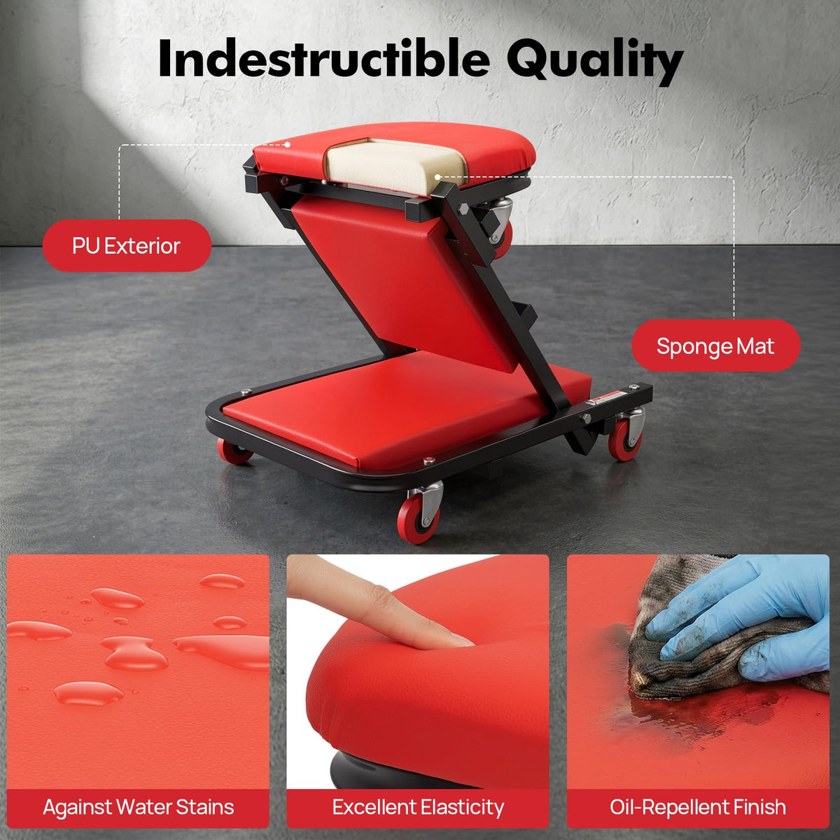 Heavy Duty 2 in 1 Z Creeper Seat R677