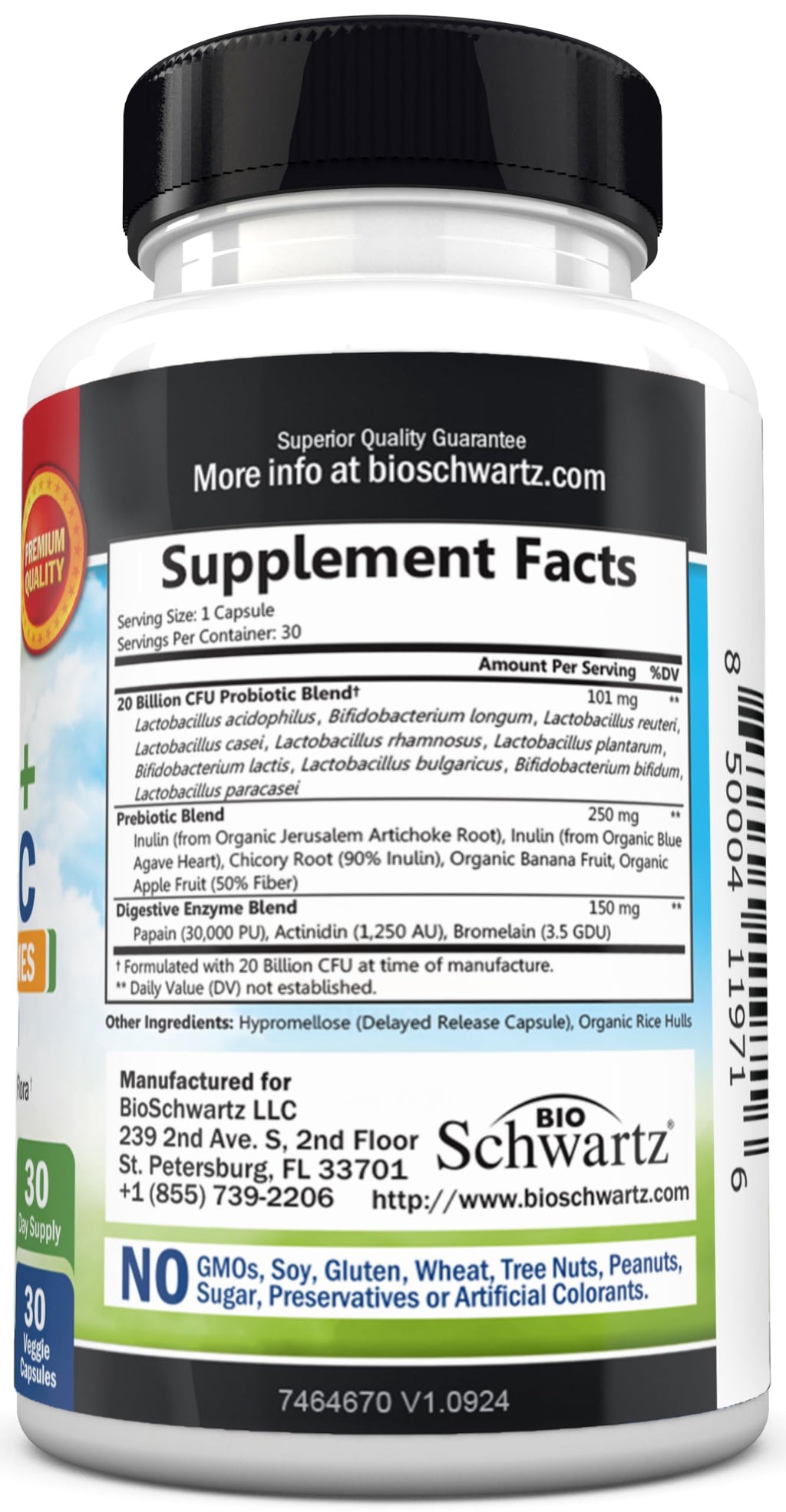Prebiotics & Probiotics 30 Capsules N79192