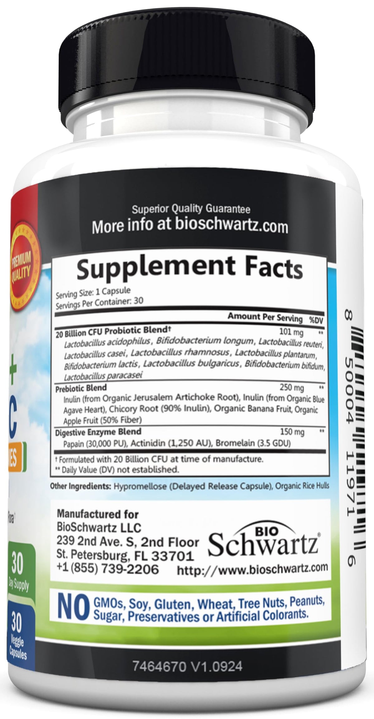 Prebiotics & Probiotics 30 Capsules N79192