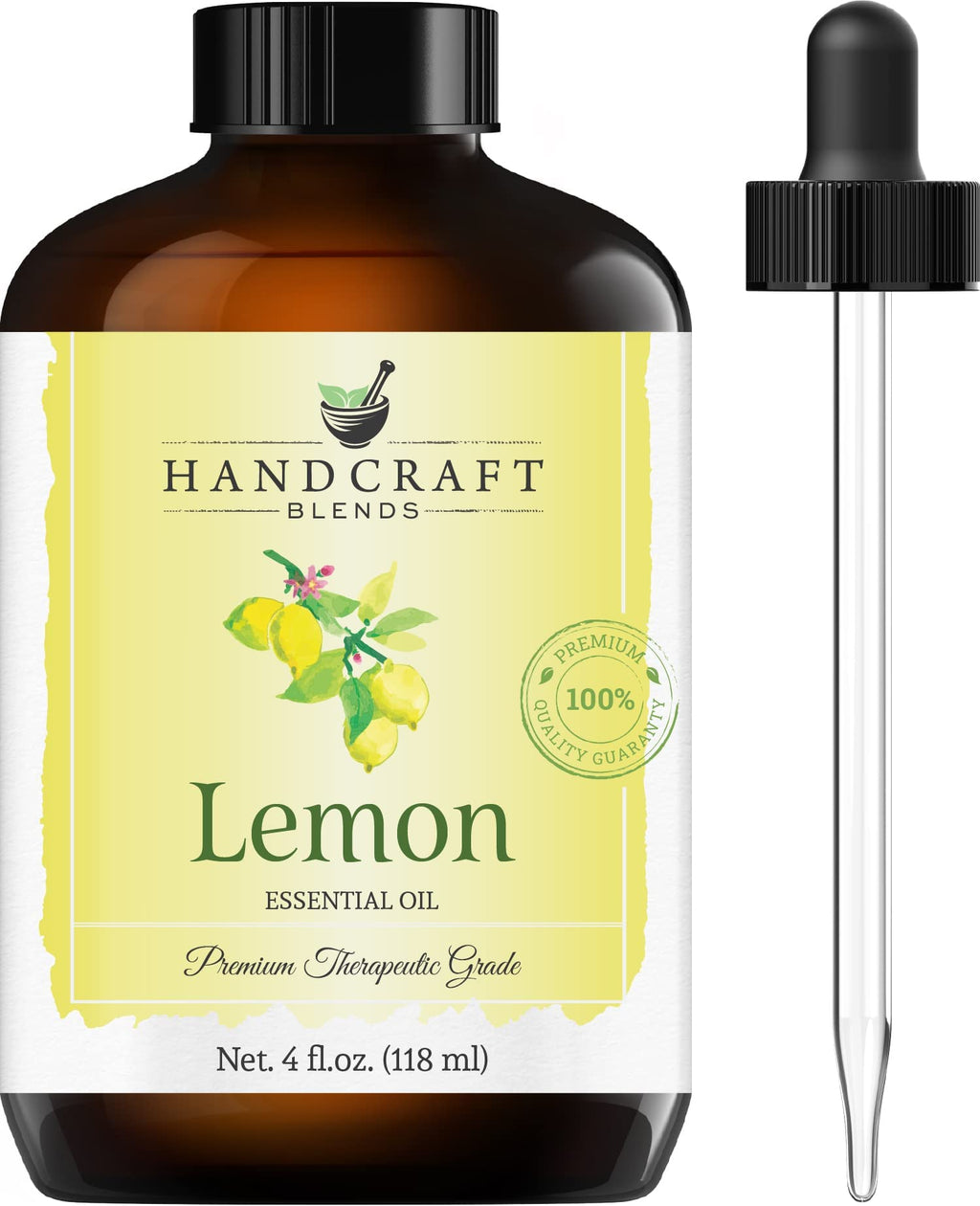 Lemon Peppermint Lavender Essential Oil Set 4 Fl. Oz C4071