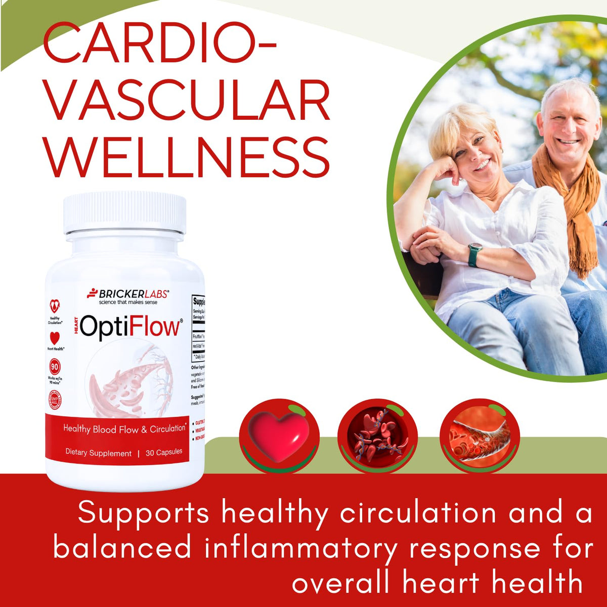 Blood Circulation Supplement 30 Capsules I88920