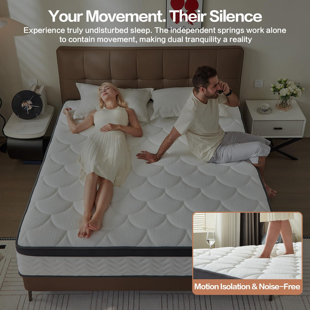 12 Inch Full Size Hybrid Mattress Q297