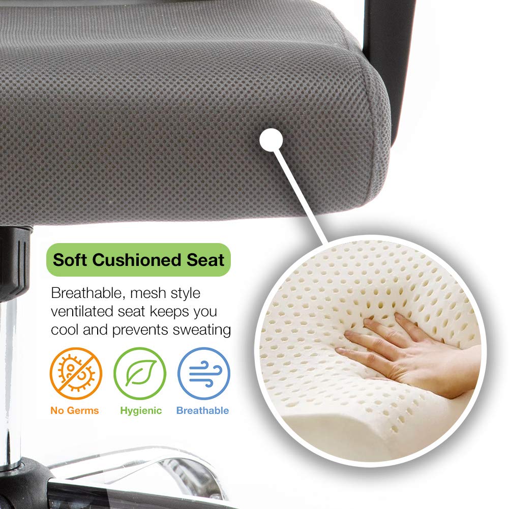 Black Blue Ergonomic Mesh Office Chair Y686060