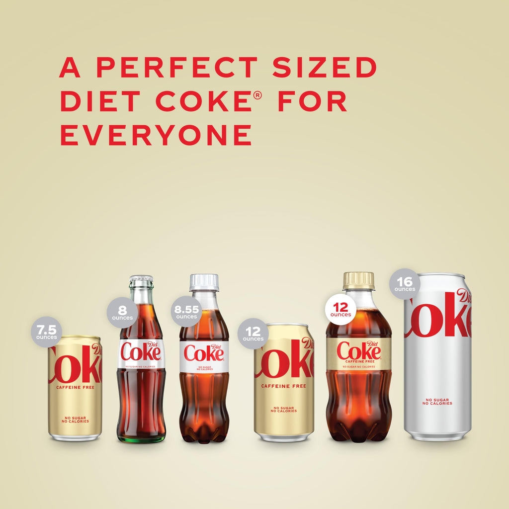 Caffeine Free Diet Coke 12 fl oz 8 Pack F12837