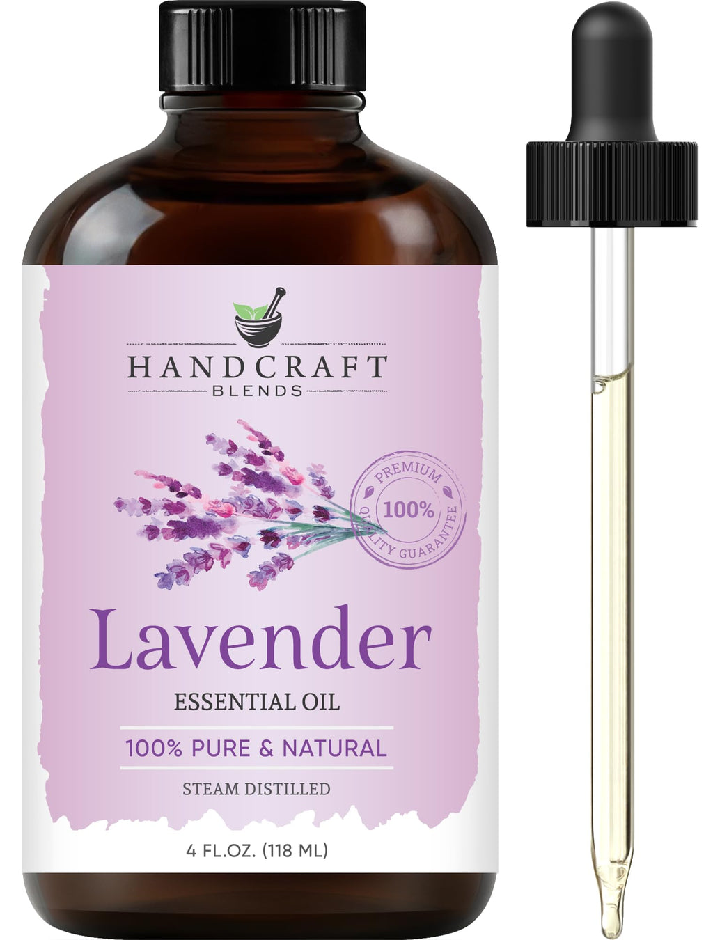 Lemon Peppermint Lavender Essential Oil Set 4 Fl. Oz C4071