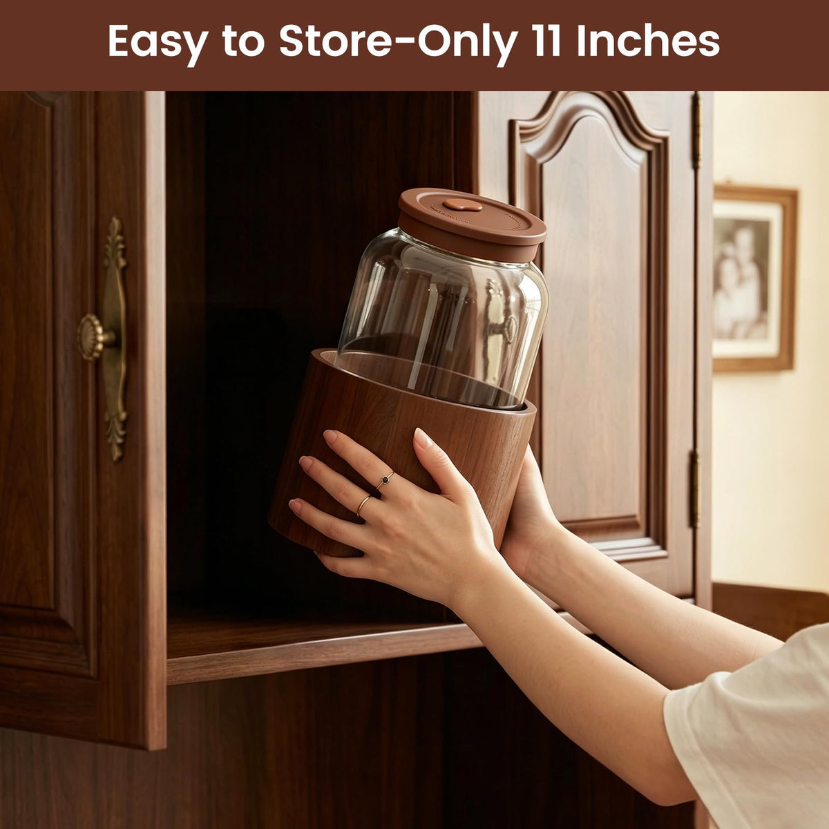 1 Gallon Glass Drink Dispenser S380984