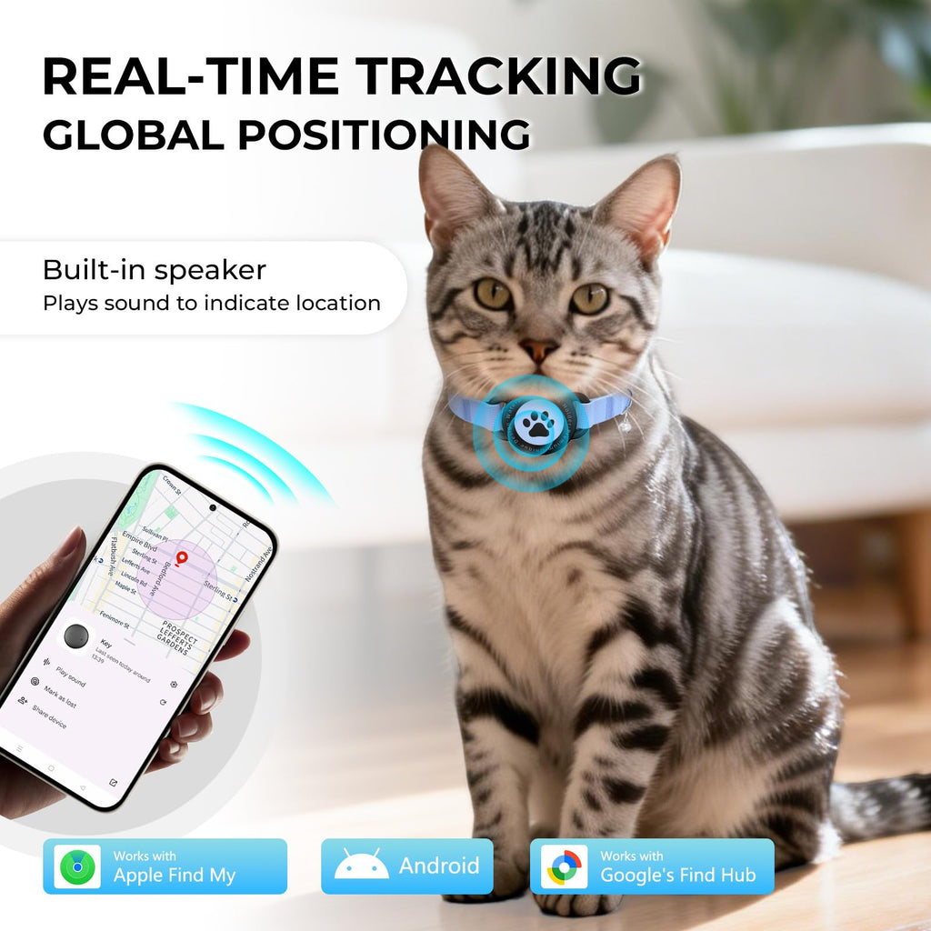 GPS Tracking Collar Blue 2P K8592