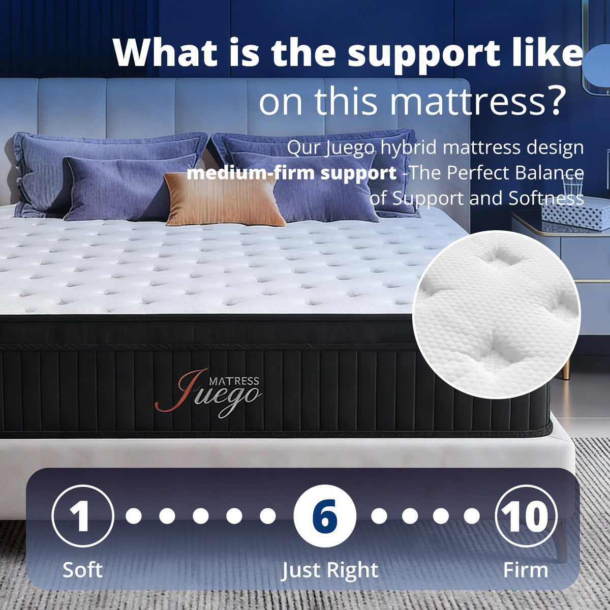 12 inch Full Size Cooling Hybrid Mattress I66973