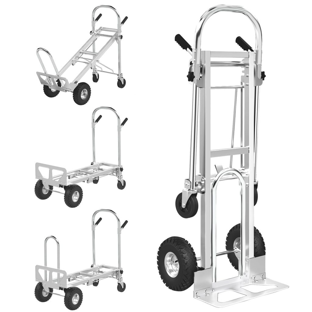 4 in 1 Stainless Steel Folding Hand Truck Dolly C956