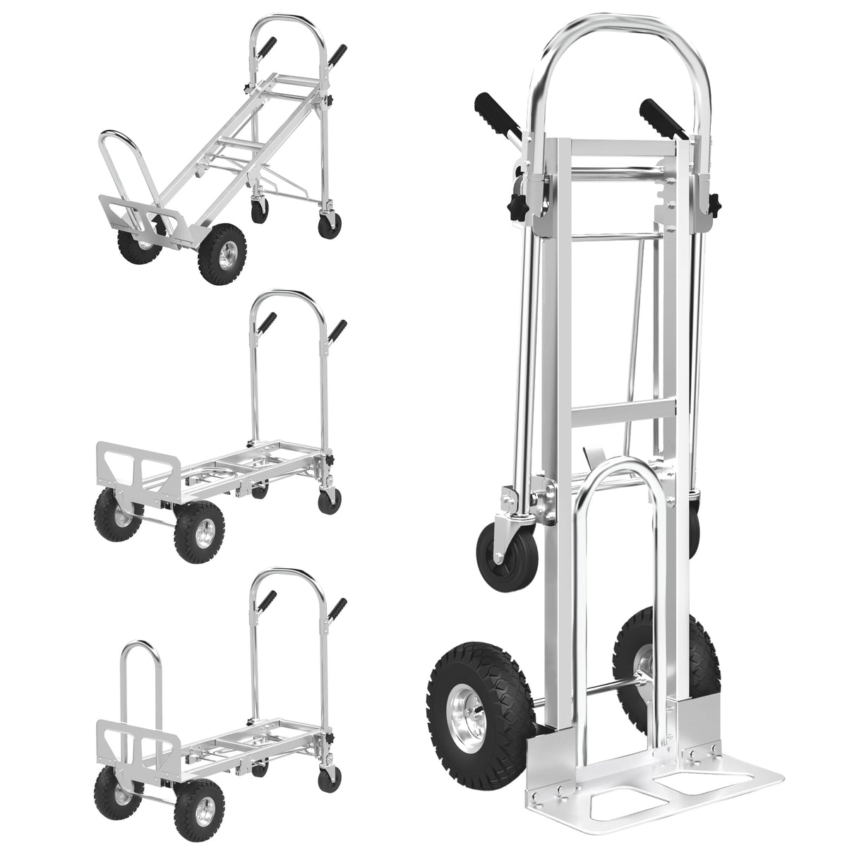 4 in 1 Stainless Steel Folding Hand Truck Dolly C956