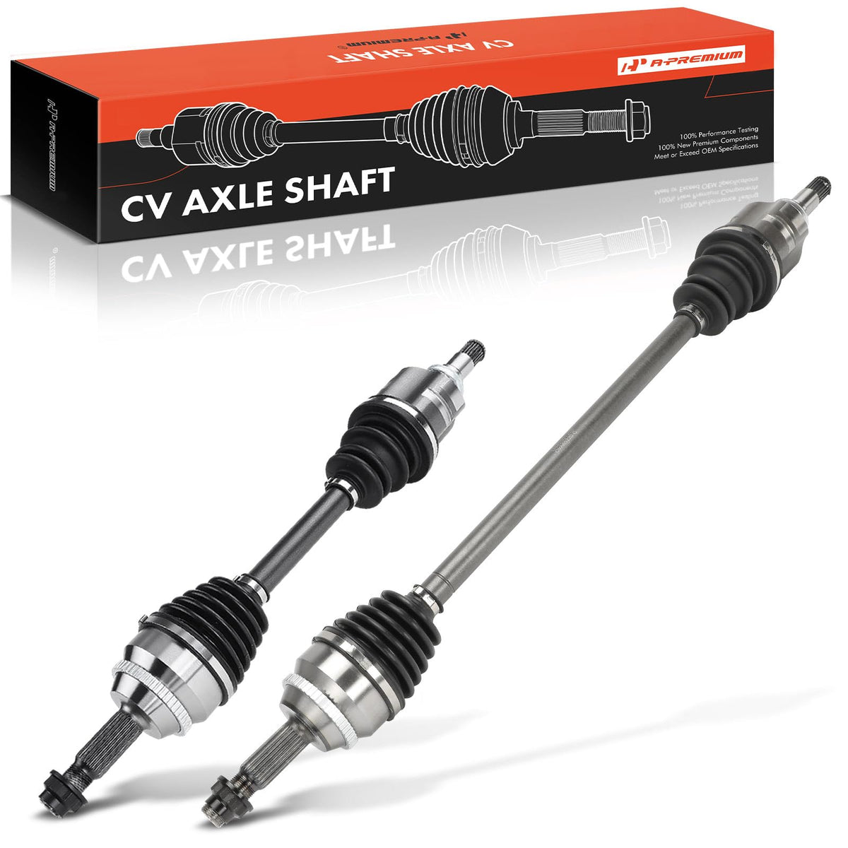 Set of 2 Front CV Axle Shaft Assembly K535323