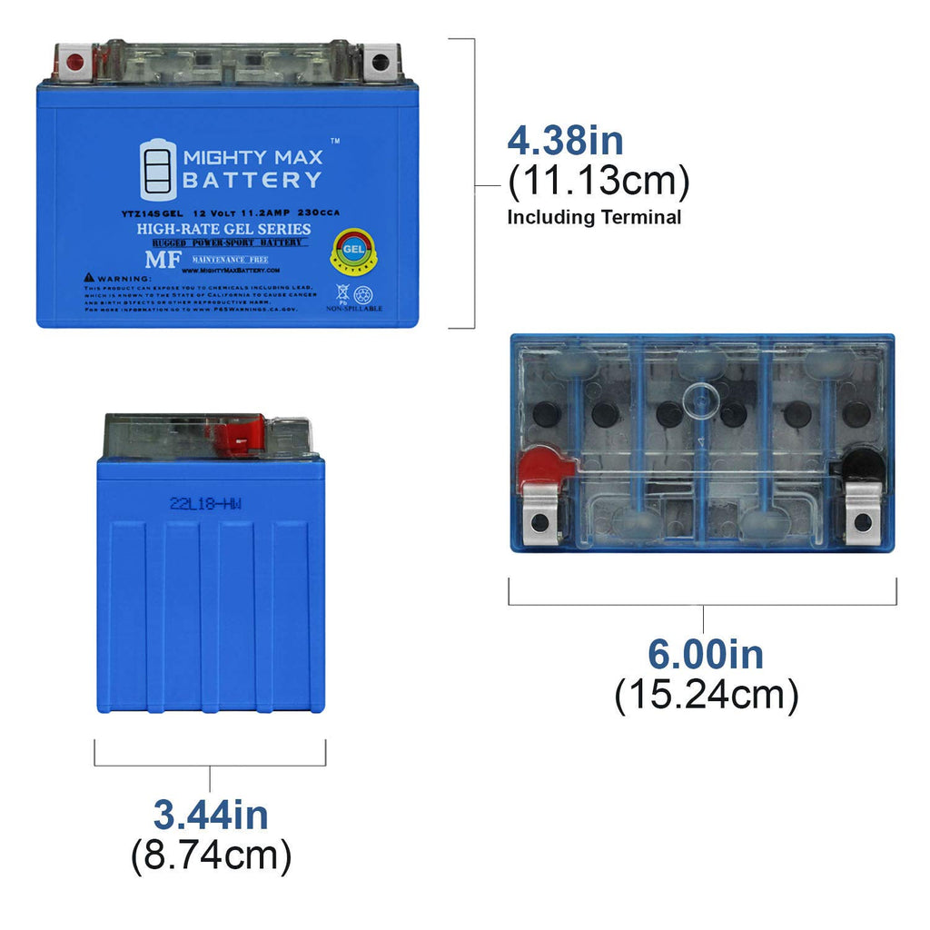 12V 11.2Ah GEL Battery B274327