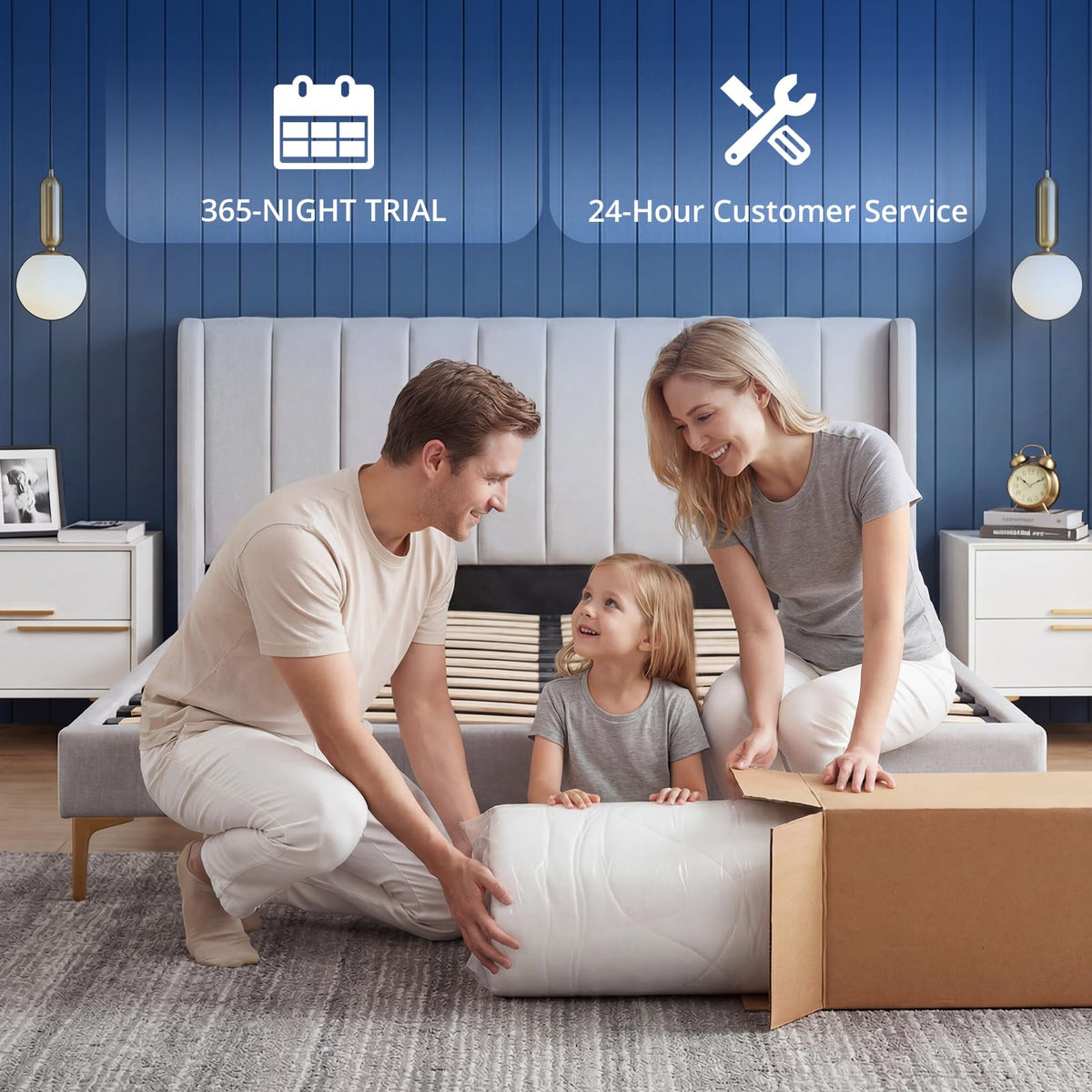 12 inch Full Size Cooling Hybrid Mattress I66973