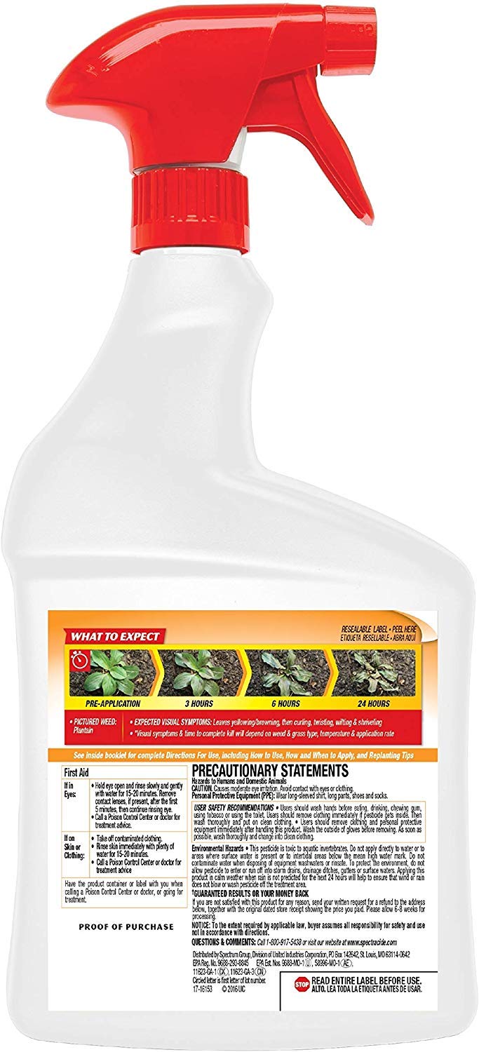 Weed & Grass Killer 32 fl oz Pack of 2 H7986