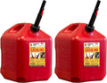 5 Gallon Gas Can Fuel Container with Spout 2 Pack Q358180