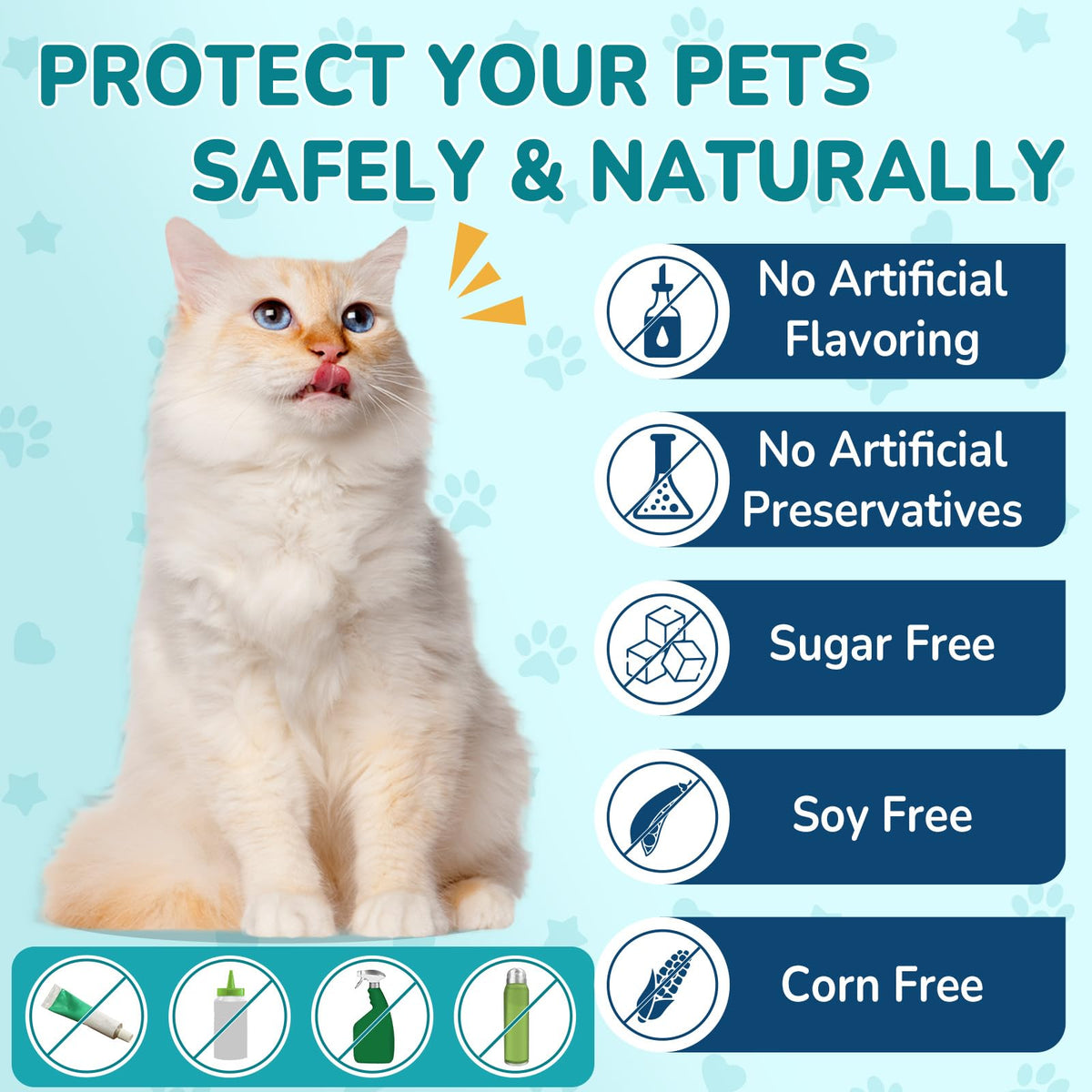 Natural Flea and Tick Prevention Drops O220118