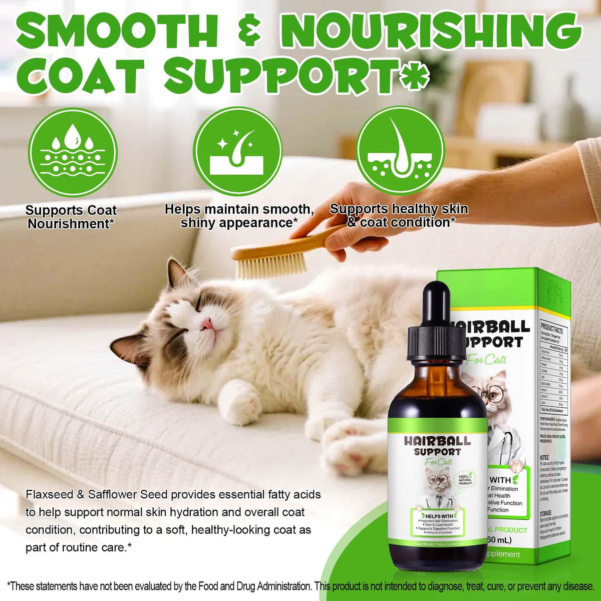 Chicken Flavor Hairball Treatment for Cats R2753