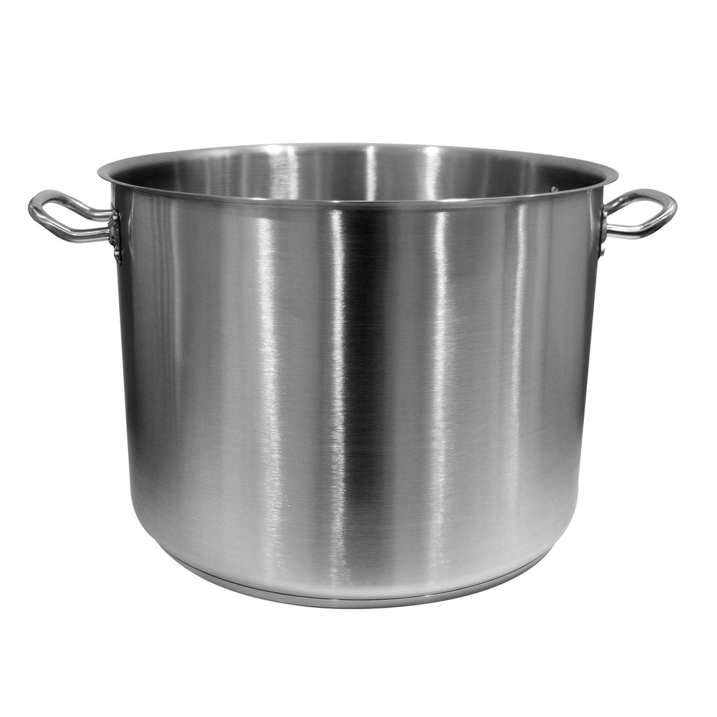 40 Qt Stainless Steel Stock Pot with Cover Z376260