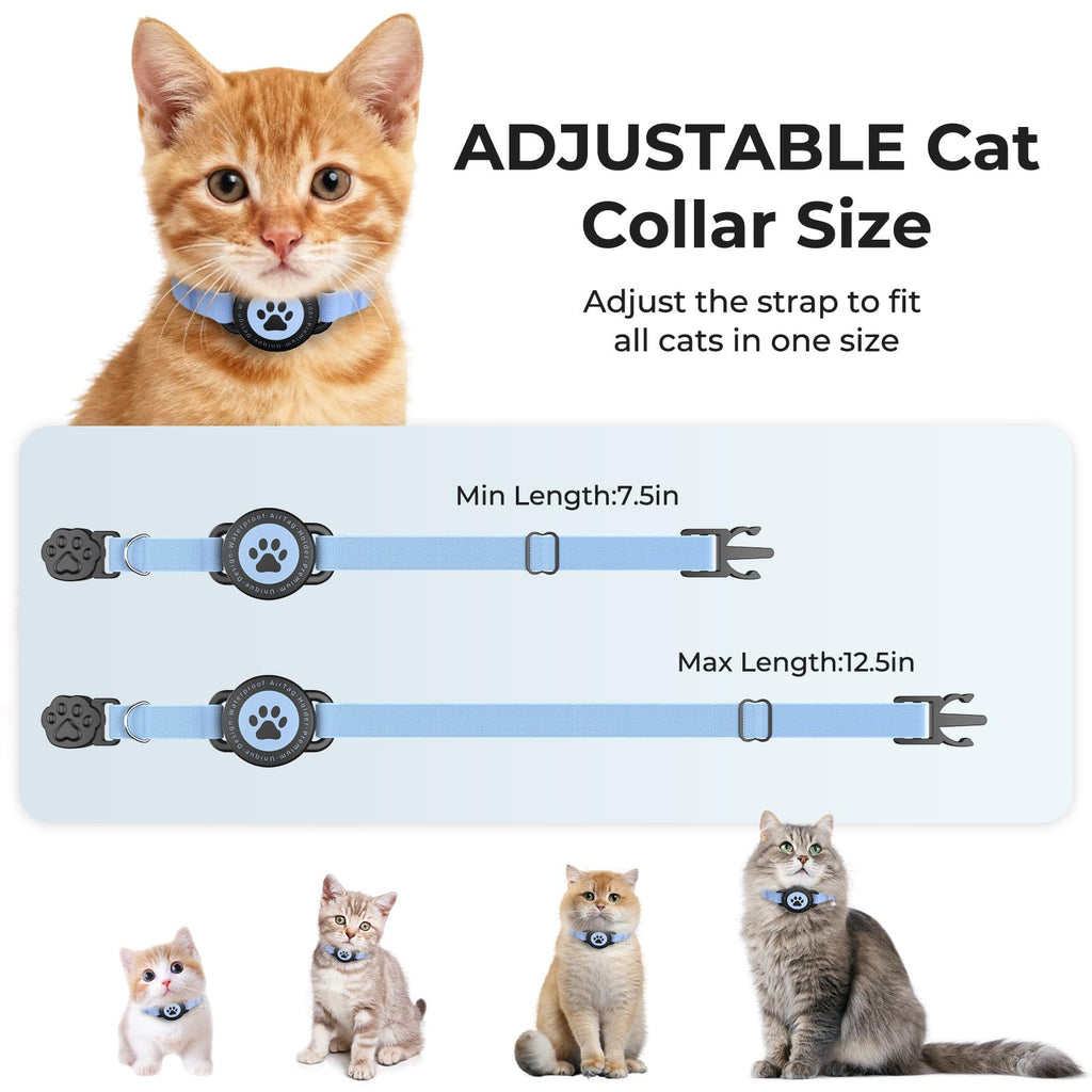 GPS Tracking Collar Blue 2P K8592