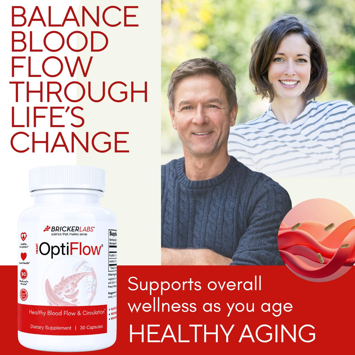 Blood Circulation Supplement 30 Capsules I88920
