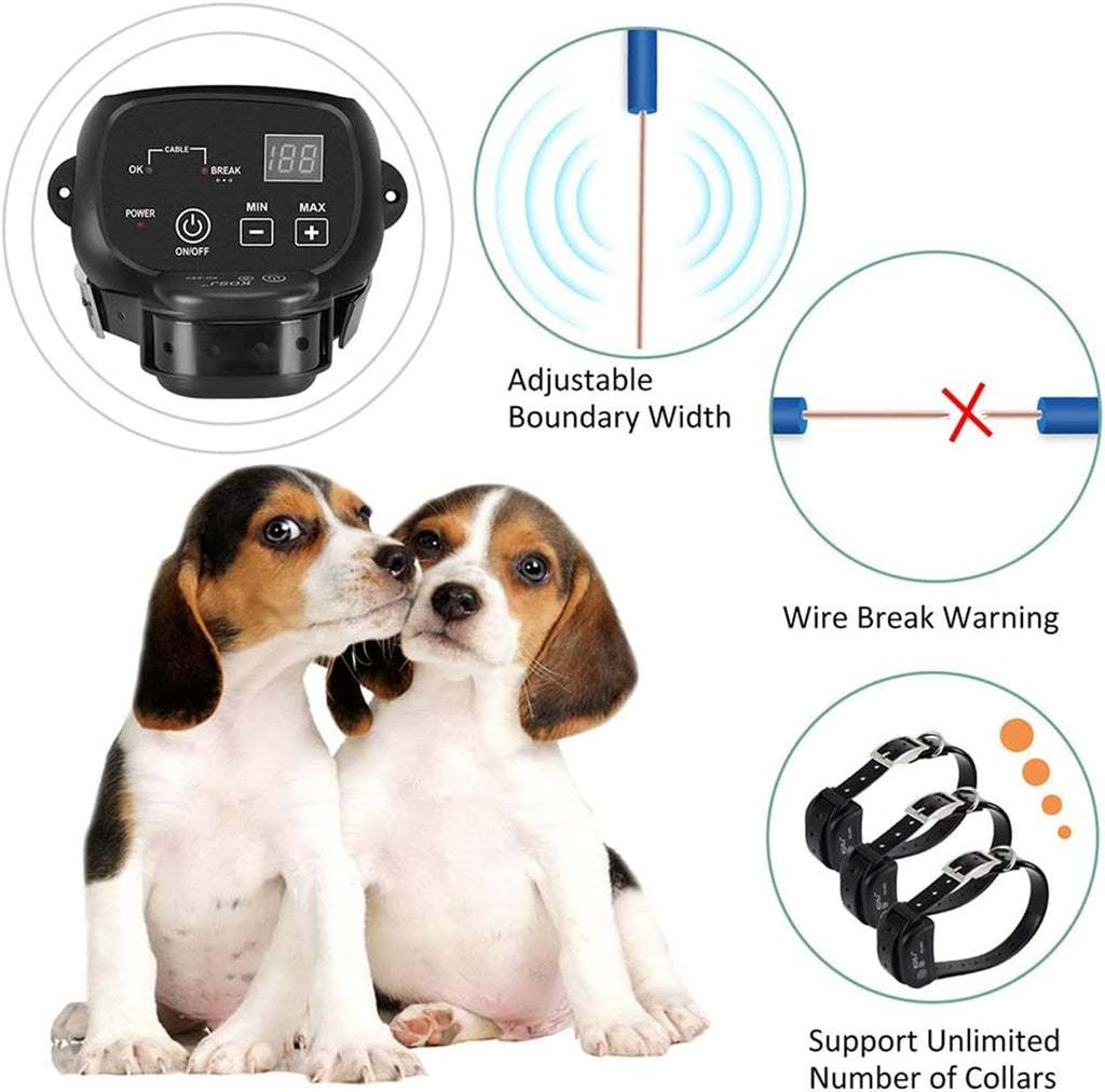 In-Ground Electric Dog Fence up to 1/2 Acre Q119060