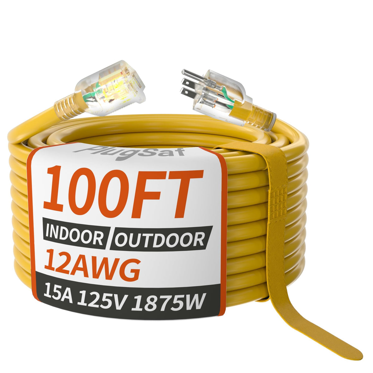 100ft 12/3 Outdoor Extension Cord Waterproof N10218