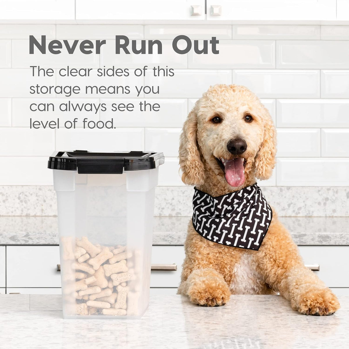 Dog Food Storage Container Up to 10 lbs J460149