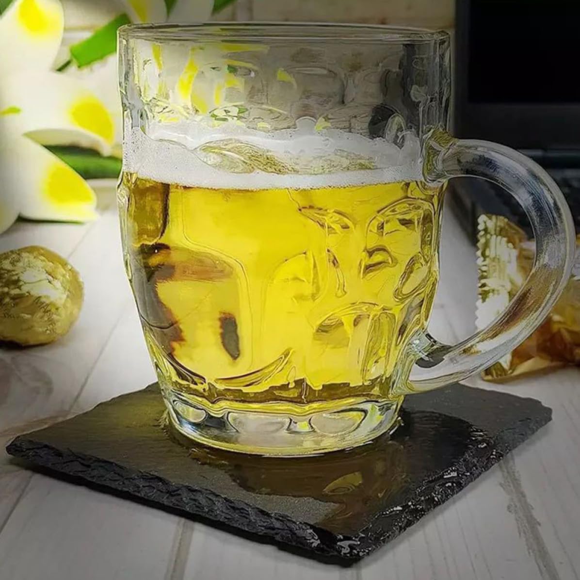 12pcs Natural Coasters P615059