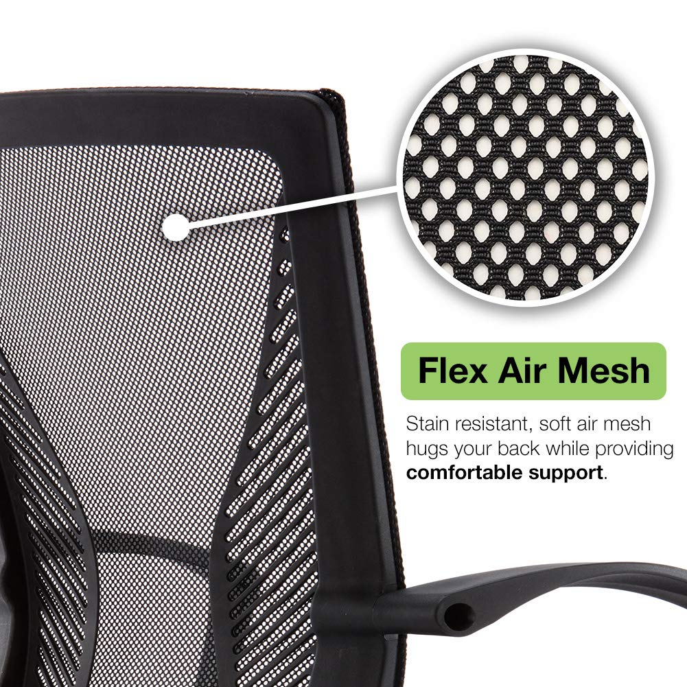 Black Blue Ergonomic Mesh Office Chair Y686060