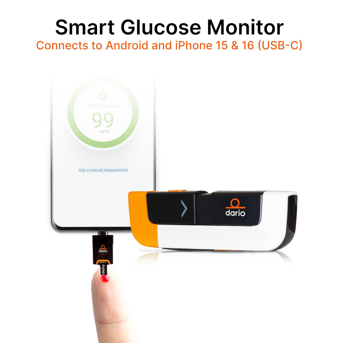 Smart Glucose Monitor Kit with 25 Strips R14202