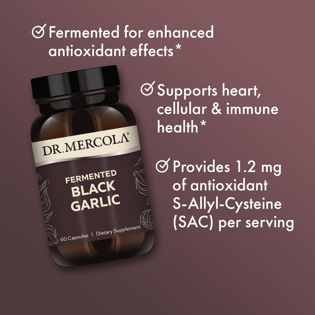 Fermented Black Garlic 60 Capsules Z976754