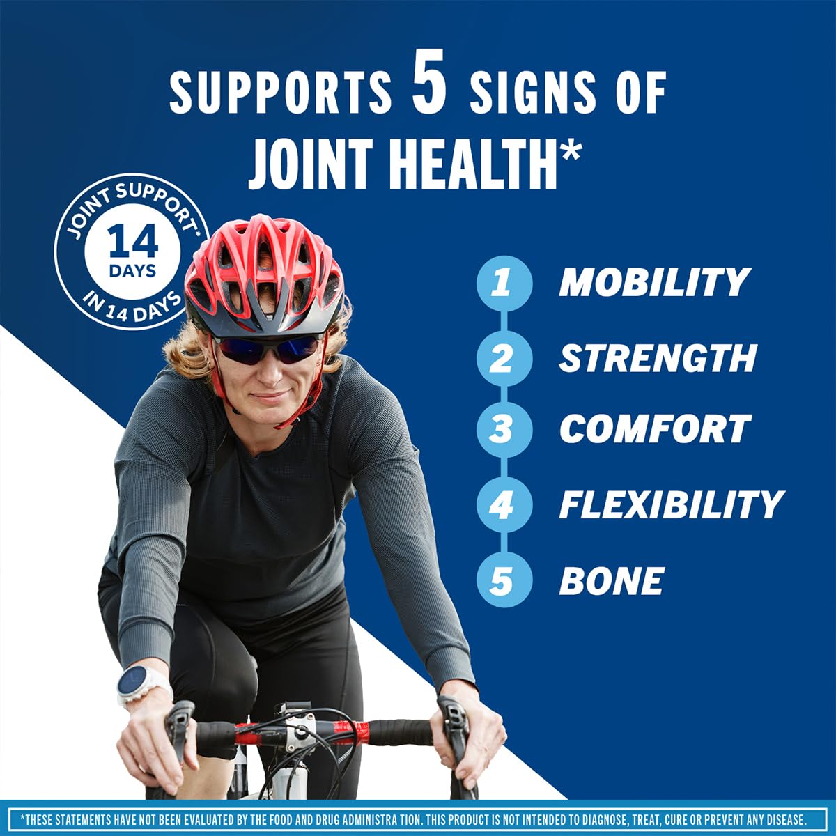 Glucosamine Chondroitin MSM Vitamin D3 Joint Support Supplement 120 Tablets 2 Pack V2677