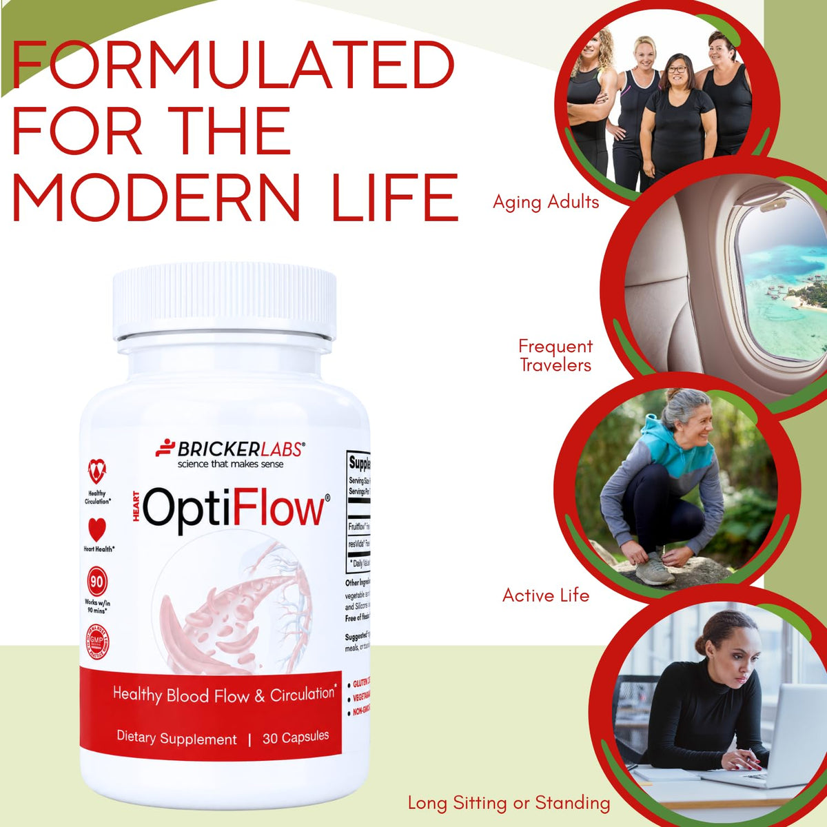 Blood Circulation Supplement 30 Capsules I88920
