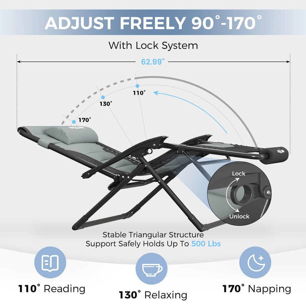Oversized Zero Gravity Chair L753