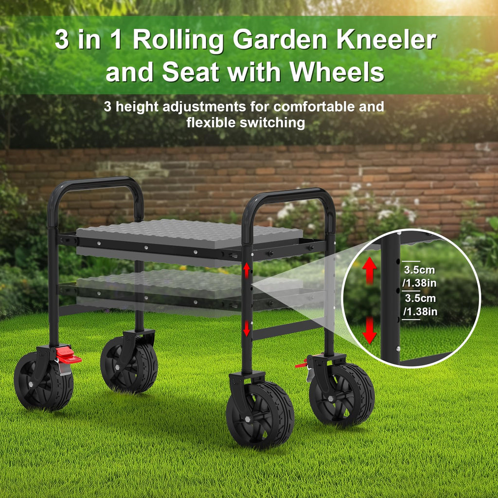 Rolling Garden Kneeler and Seat V72630